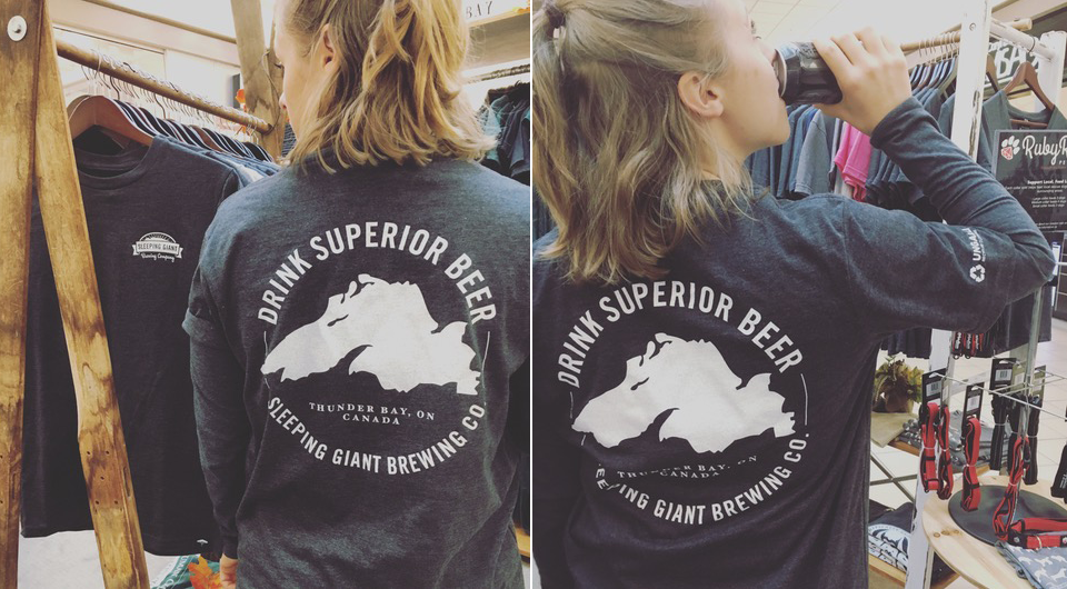 Drink Superior Beer. Wear Sustainable Style.