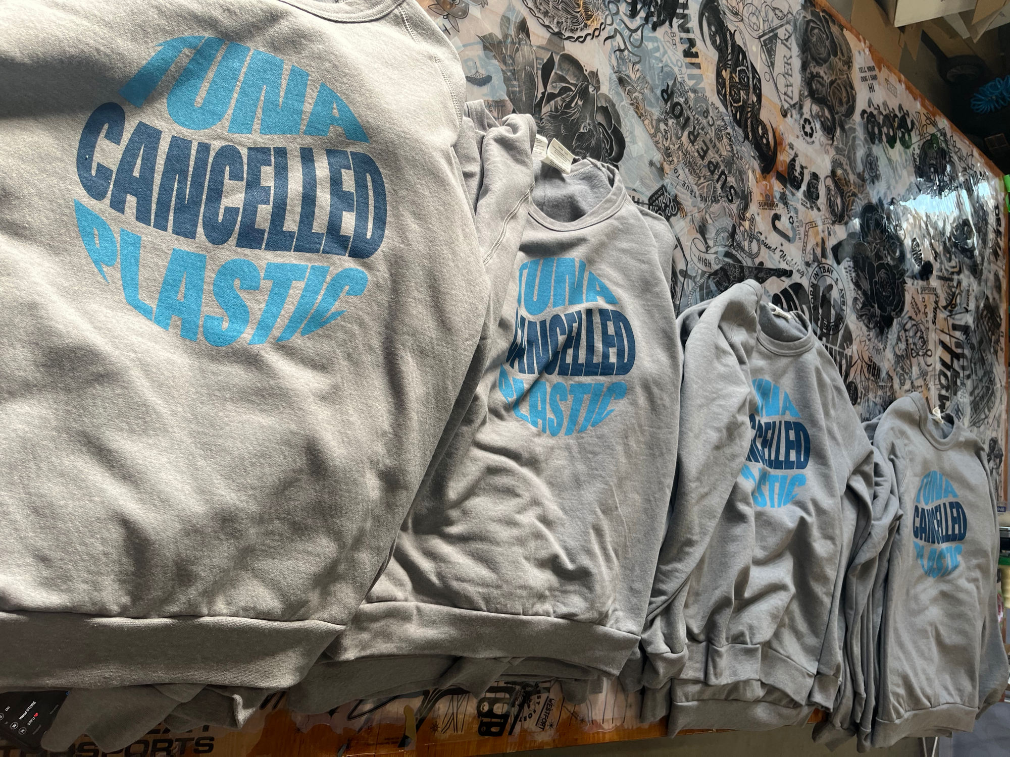 Makin' Waves and Recycled Clothing with Ocean's seafood!