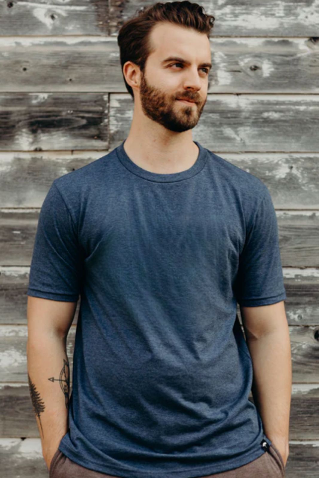 Blank Tee -Blue