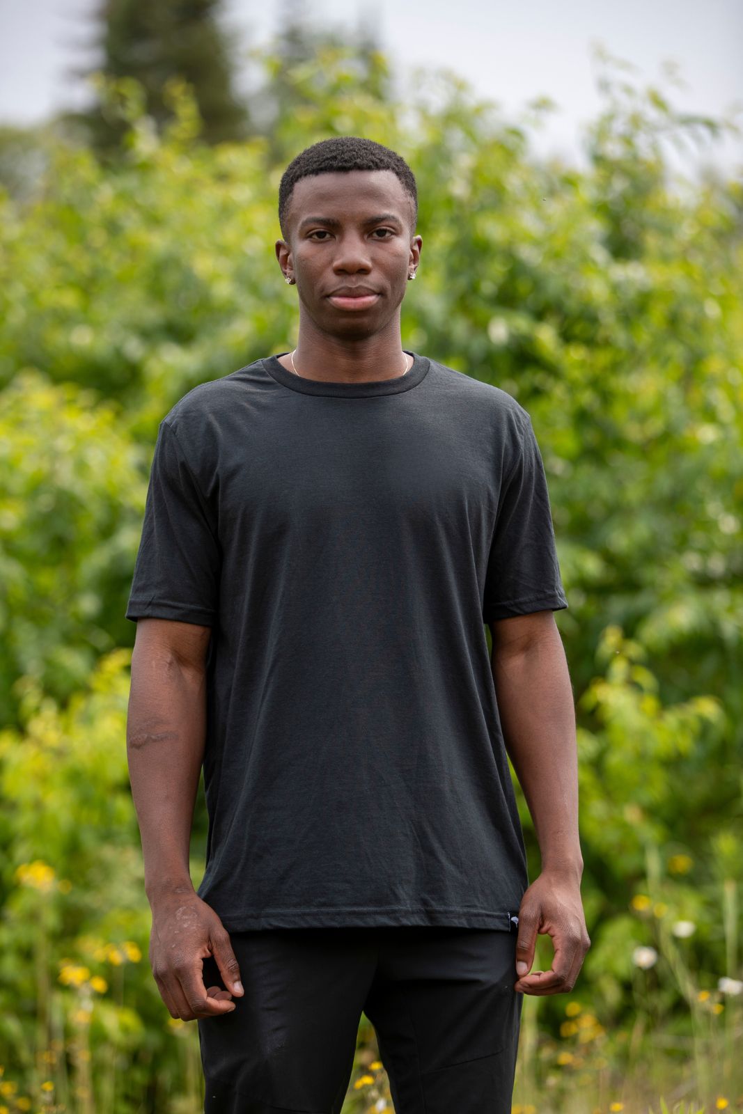 Blank Tees -Black