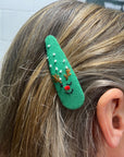 Maple Dream Christmas Barrette