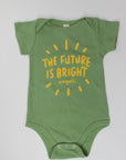 Future Is Bright Organic Onesie