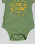 Future Is Bright Organic Onesie