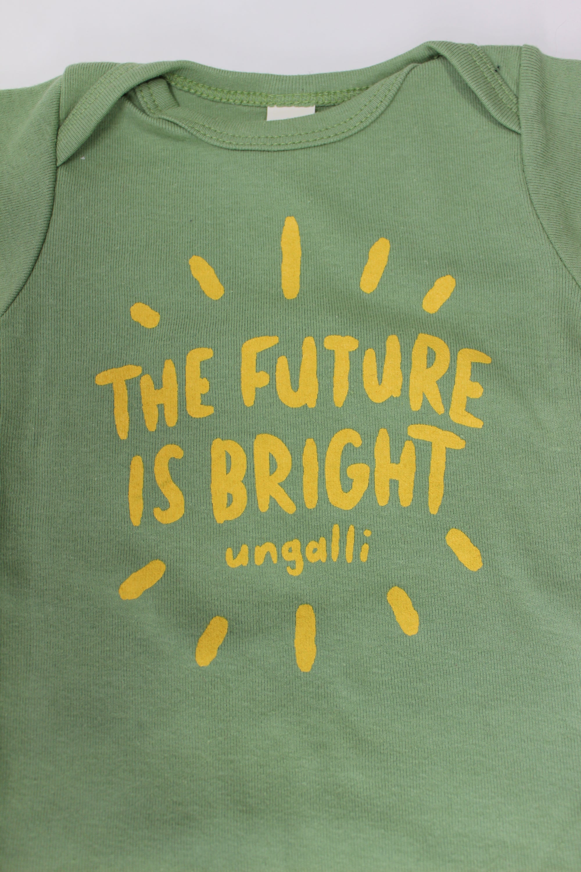 Future Is Bright Organic Onesie