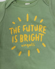Future Is Bright Organic Onesie