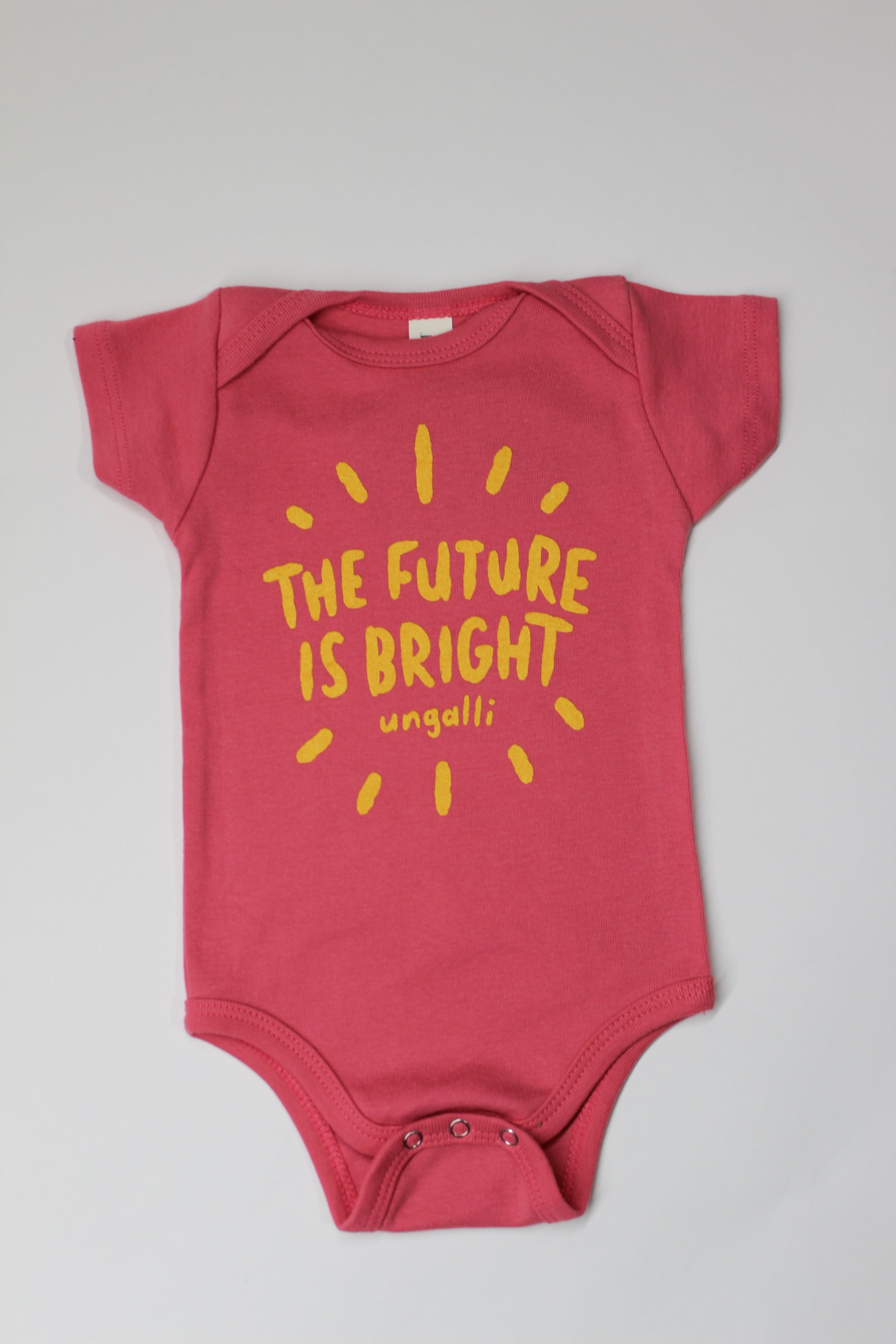 Future Is Bright Organic Onesie