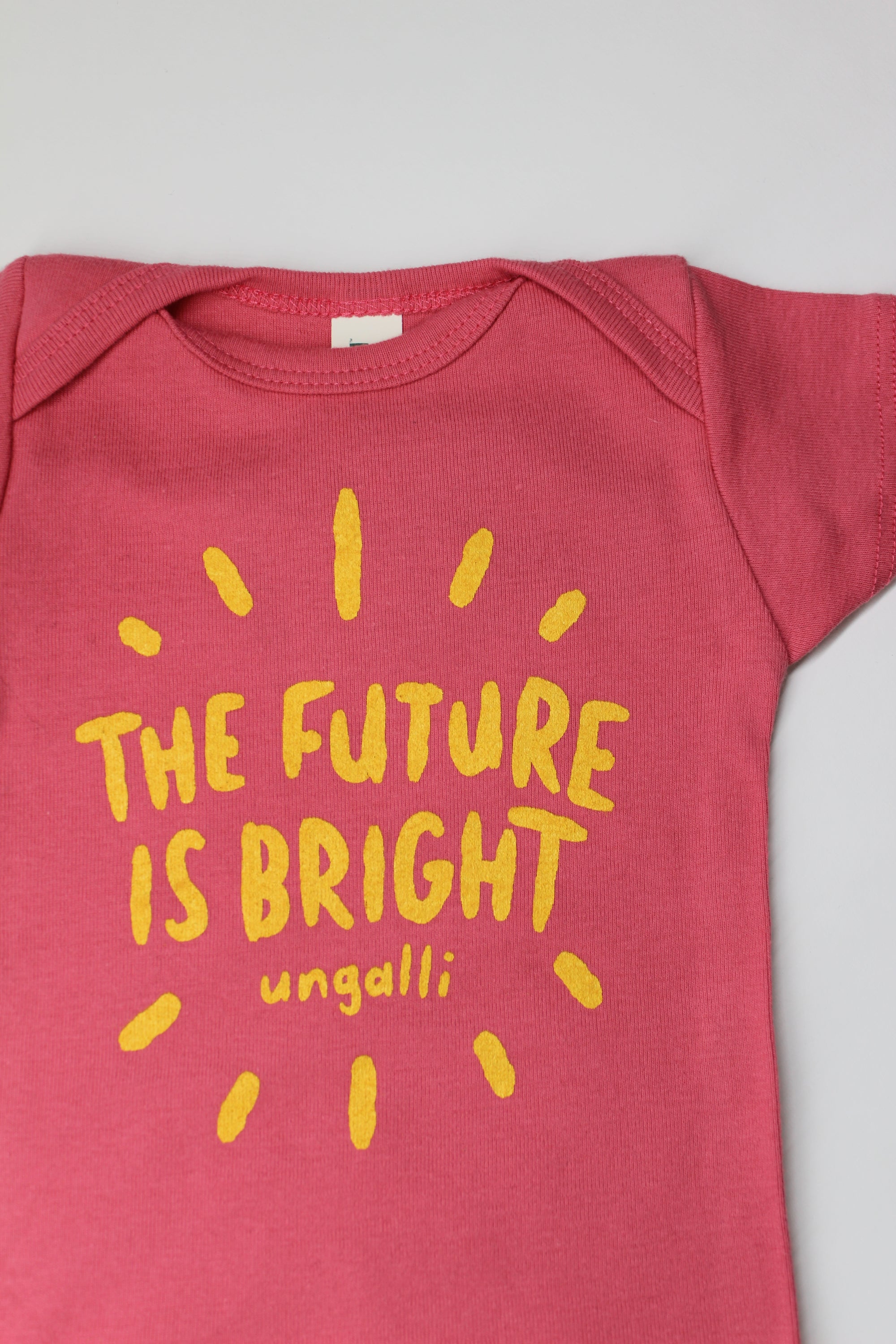Future Is Bright Organic Onesie