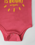 Future Is Bright Organic Onesie