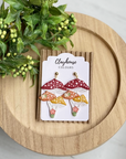 Christmas Clayhouse Colours Earrings