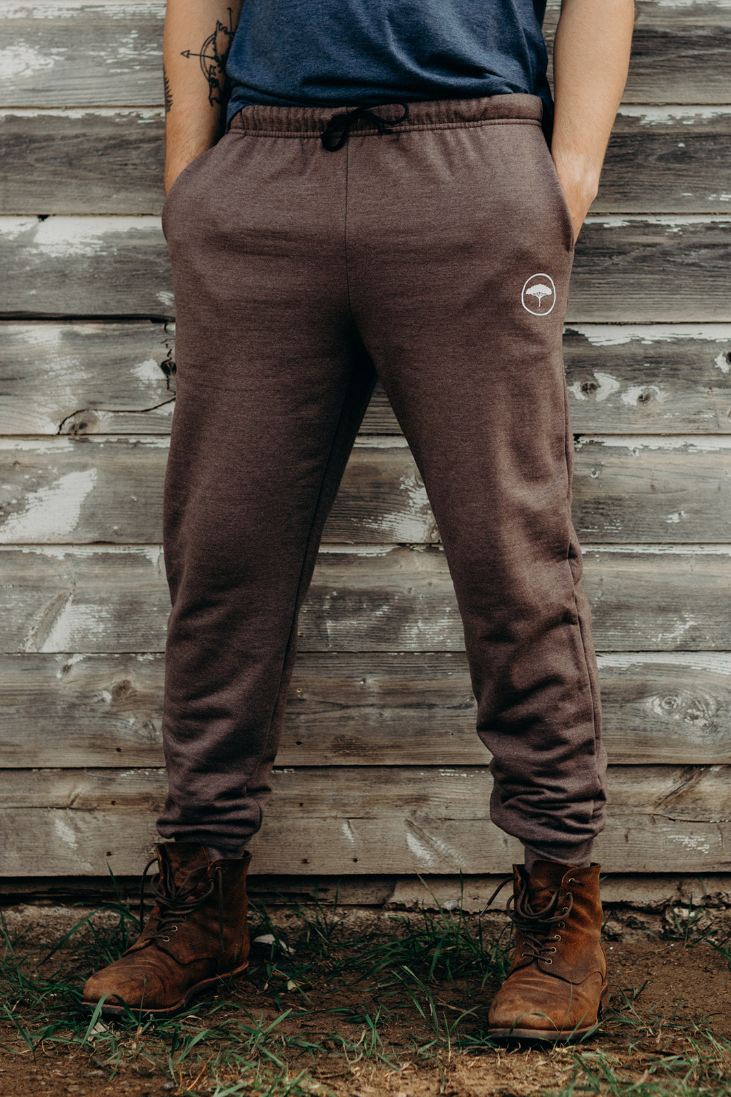 Brown Adult Recycled Jogger
