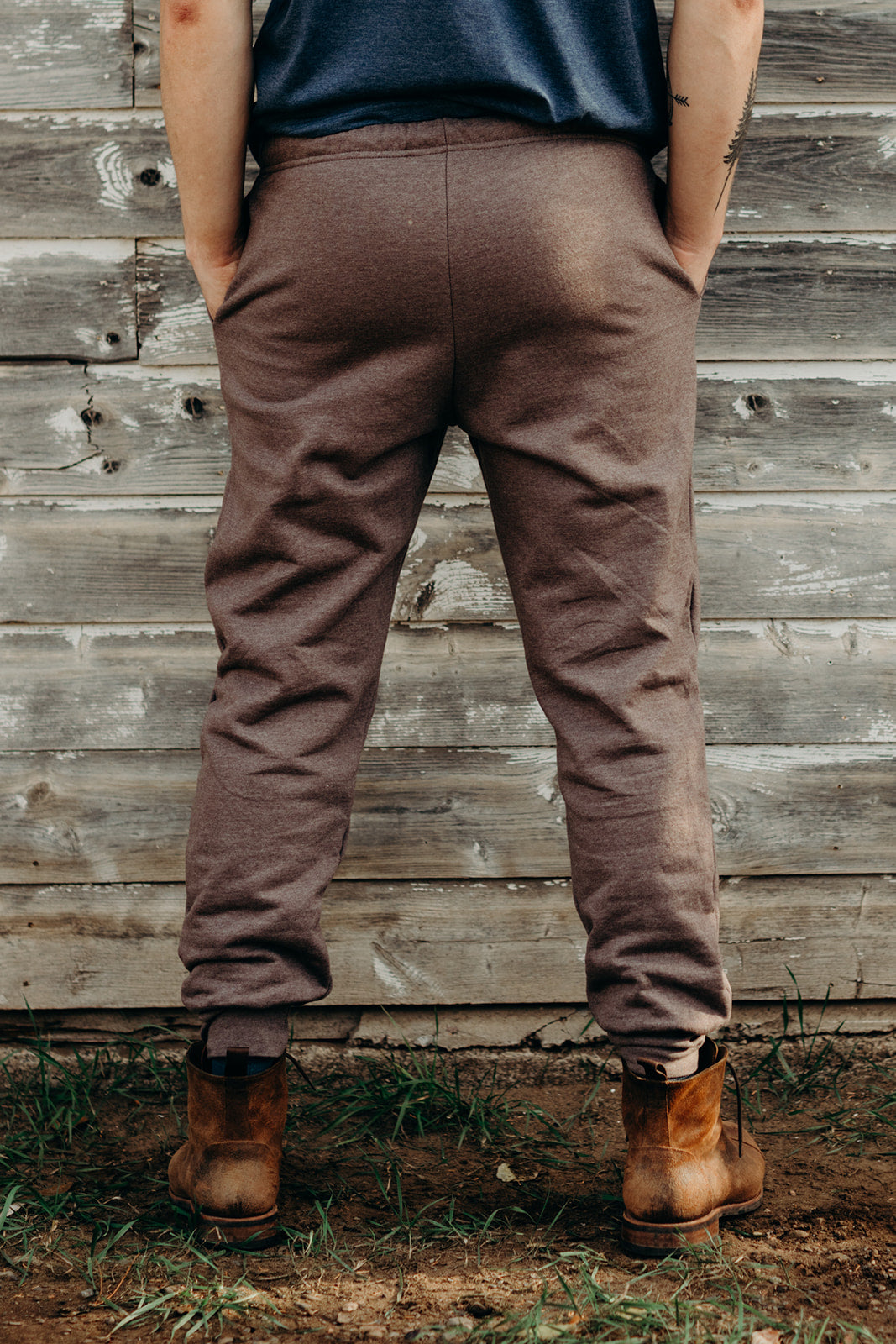 Brown Adult Recycled Jogger