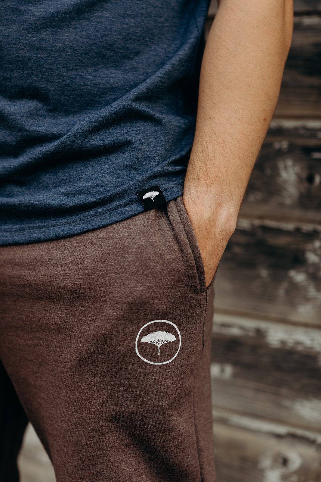 Brown Adult Recycled Jogger