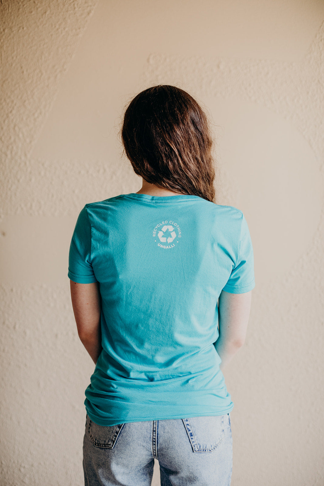 Women's Teal Logo Tee