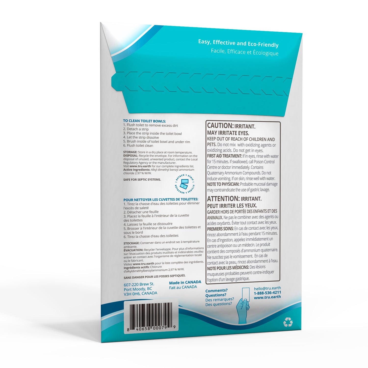 Tru Earth Toilet Bowl Cleaner Eco-Strips