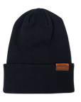Black Recycled 2 in 1 Toque