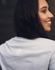 Women's ethically sourced short sleeve grey pocket t-shirt