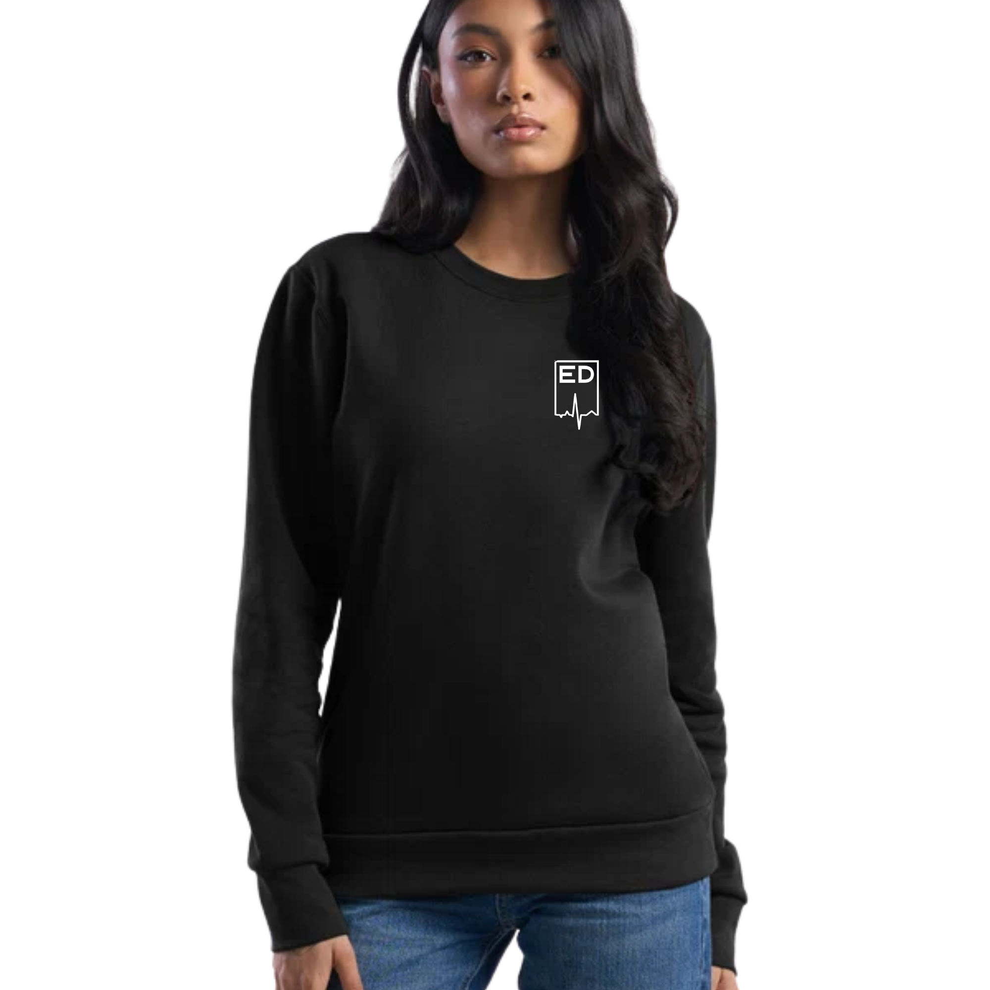 ED - Black Crew Neck Sweater