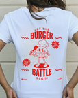 Burger Battle Unisex Tee *PRE-ORDER*