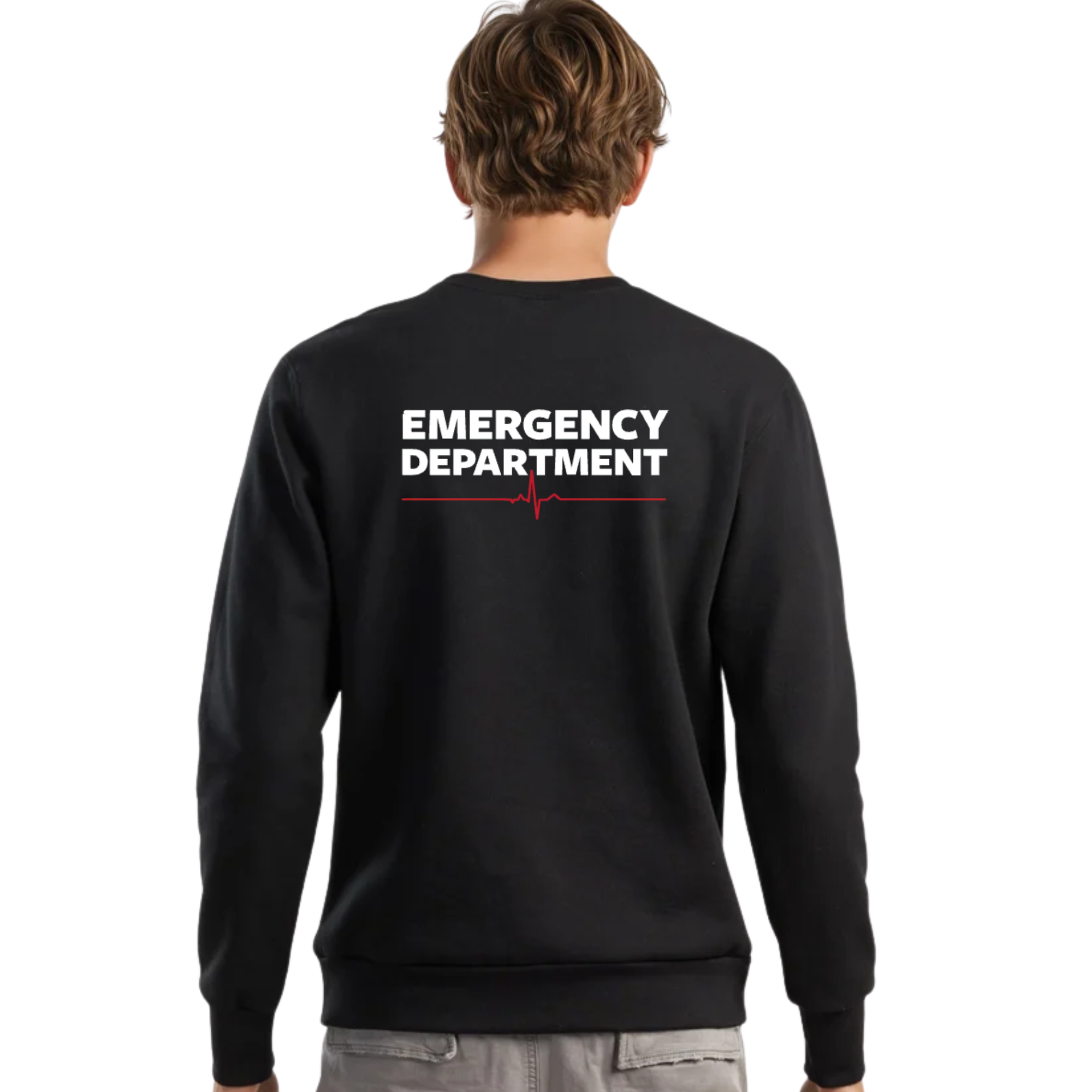 ED - Black Crew Neck Sweater