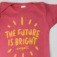 Future Is Bright Organic Onesie