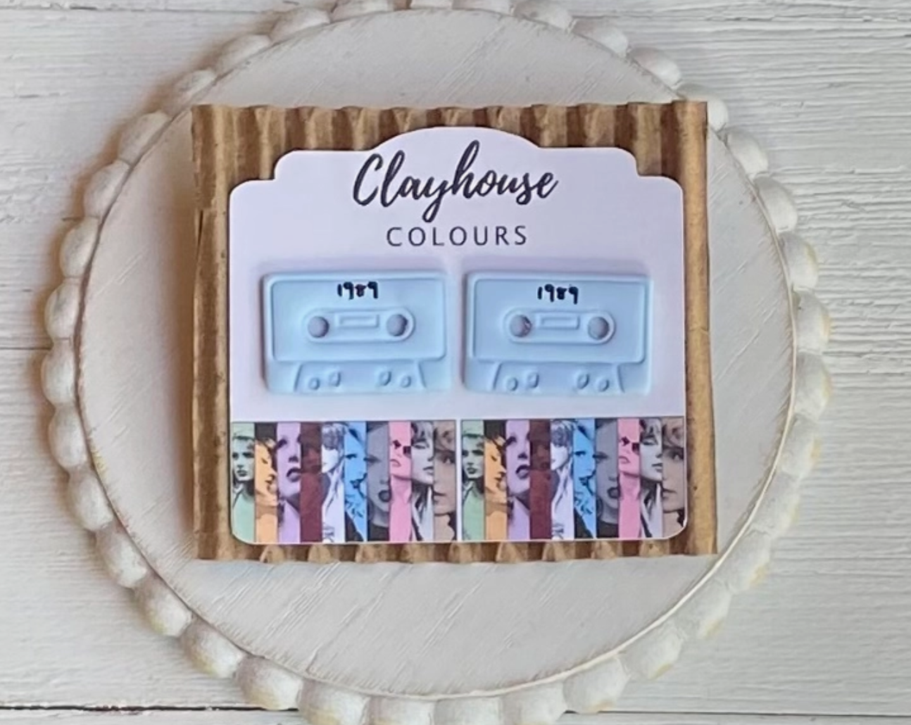 Christmas Clayhouse Colours Earrings