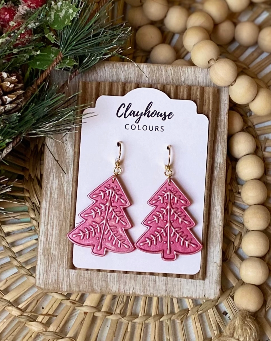 Christmas Clayhouse Colours Earrings