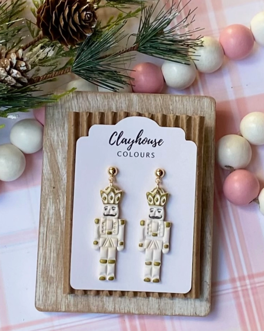 Christmas Clayhouse Colours Earrings