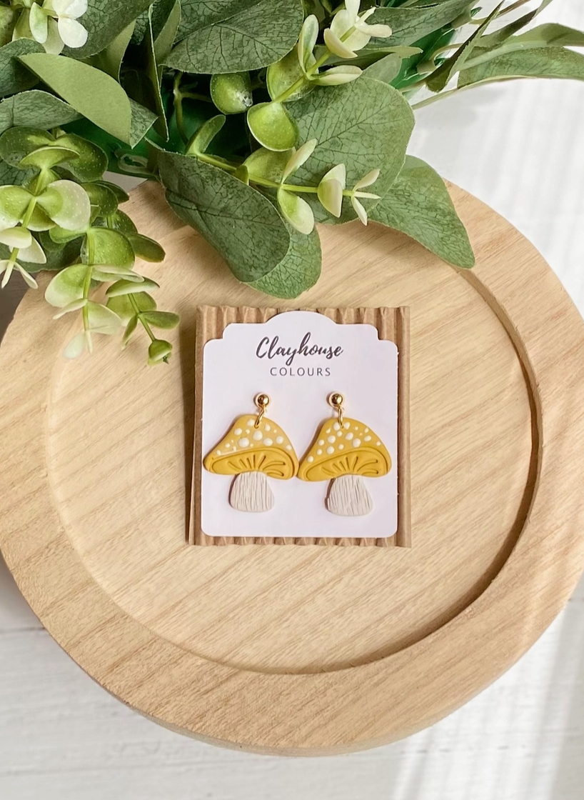 Christmas Clayhouse Colours Earrings