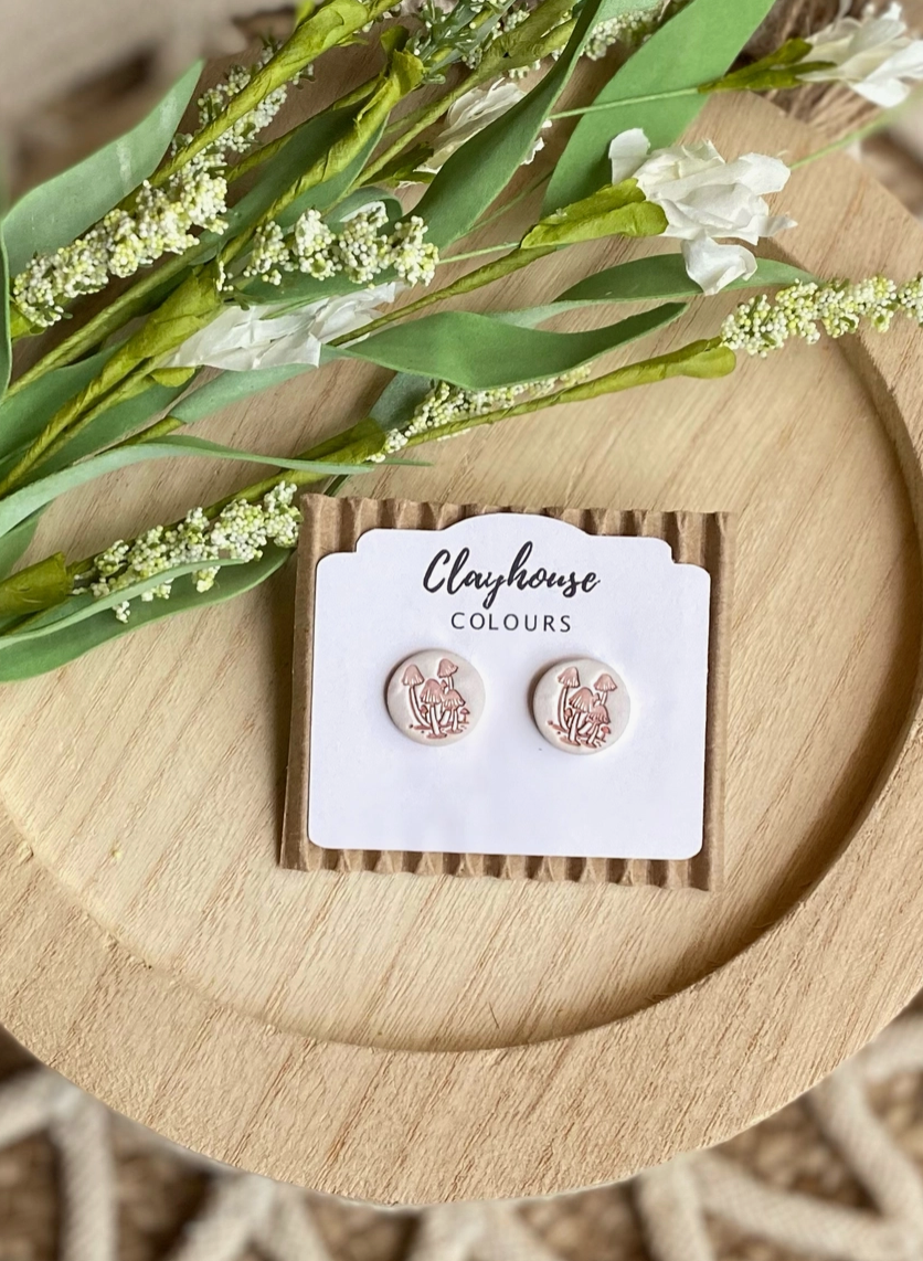 Christmas Clayhouse Colours Earrings