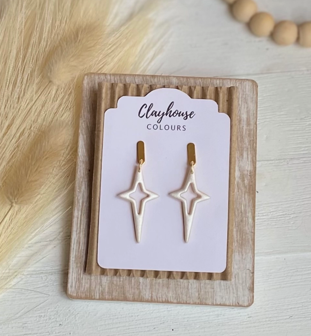 Christmas Clayhouse Colours Earrings