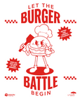Burger Battle Unisex Hoodie *PRE-ORDER*