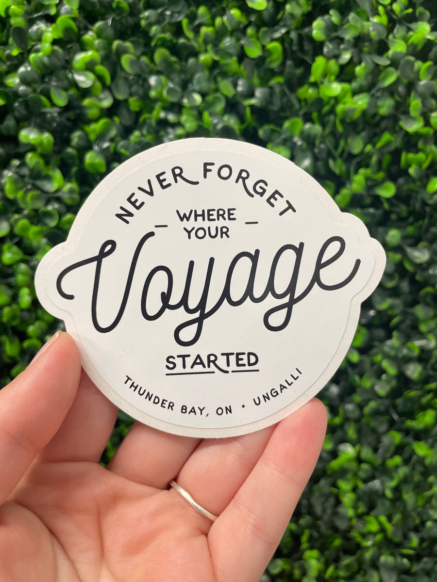 Voyage Sticker
