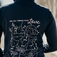 Do All Things With Love Hoodie