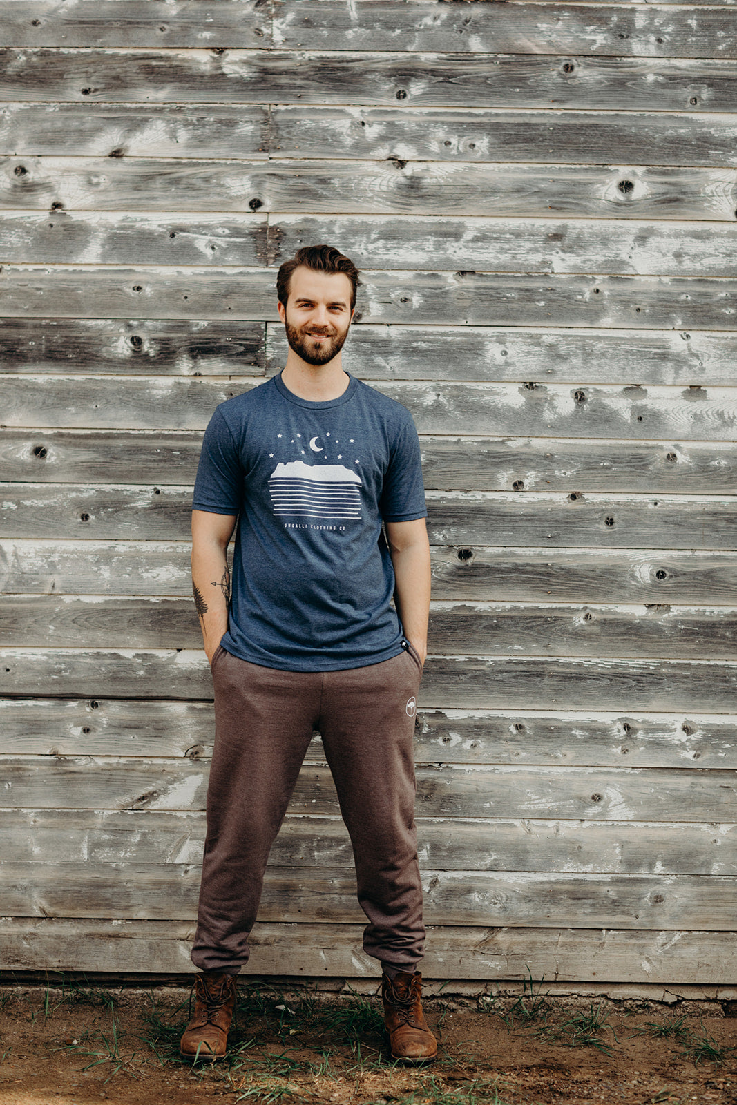 Brown Adult Recycled Jogger