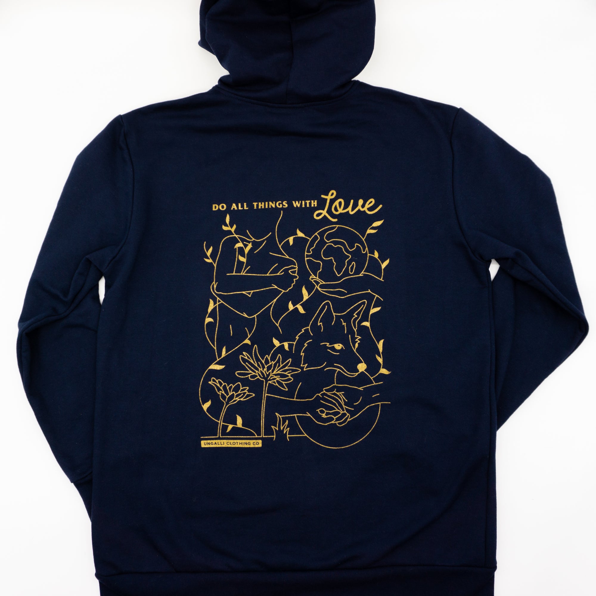 Do All Things With Love Hoodie
