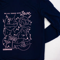 Do All Things With Love Hoodie