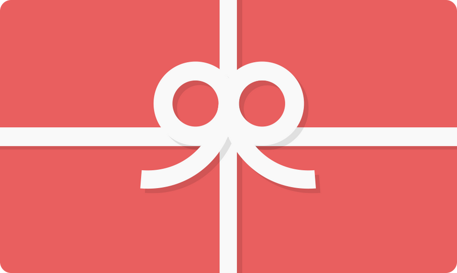 Image of a red background with white bow to represent Ungalli gift card