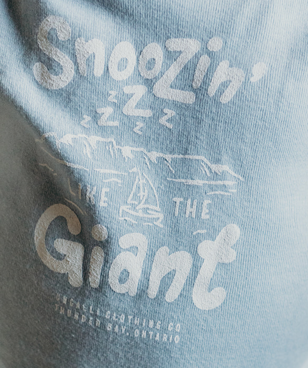 Snoozin' Like The Giant Onesie