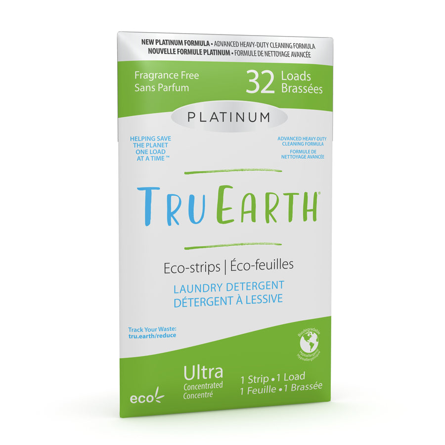 Tru Earth brand eco-friendly laundry detergent 