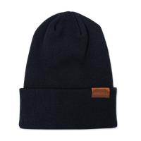 Black Recycled 2 in 1 Toque