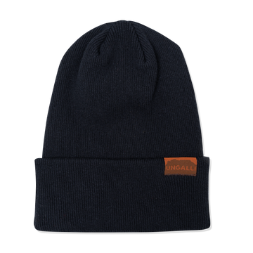 Black Recycled 2 in 1  Toque