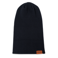 Black Recycled 2 in 1 Toque