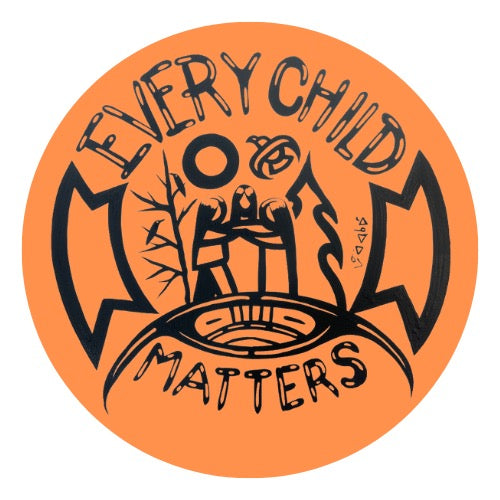 WTG Every Child Matters Bumper Sticker 6"