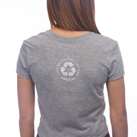 Ungalli Grey Cropped Tee