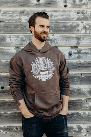 Hippie Van Pullover Hoodie